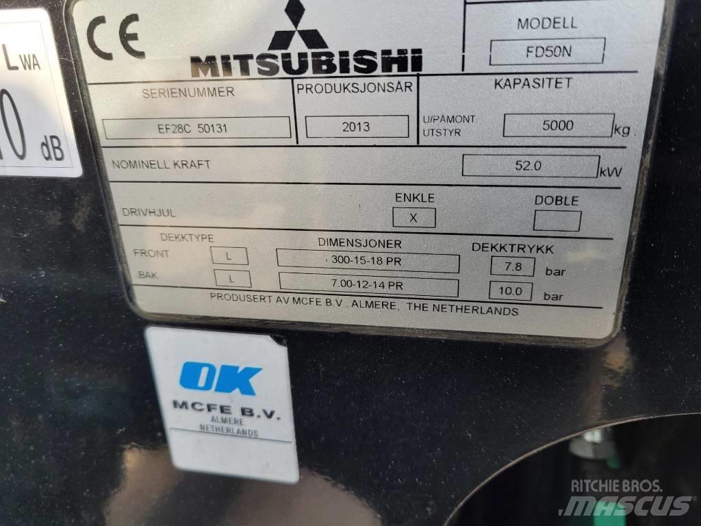 Mitsubishi FD50N Diesel trucks