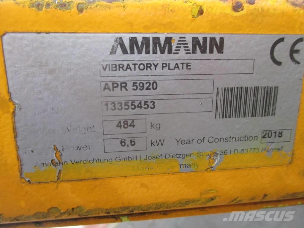 Ammann APR 5920 Plate compactors