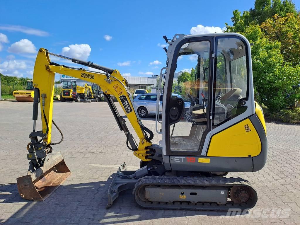 Wacker Neuson ET18 Crawler excavators