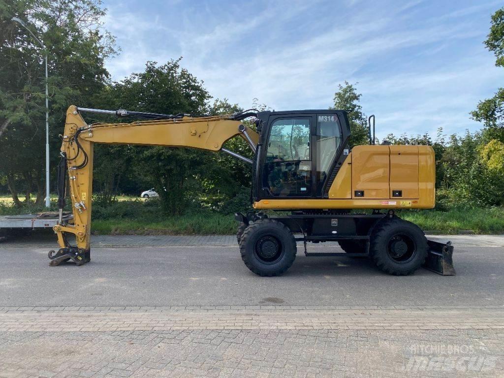 CAT 314 Next gen Wheeled excavators