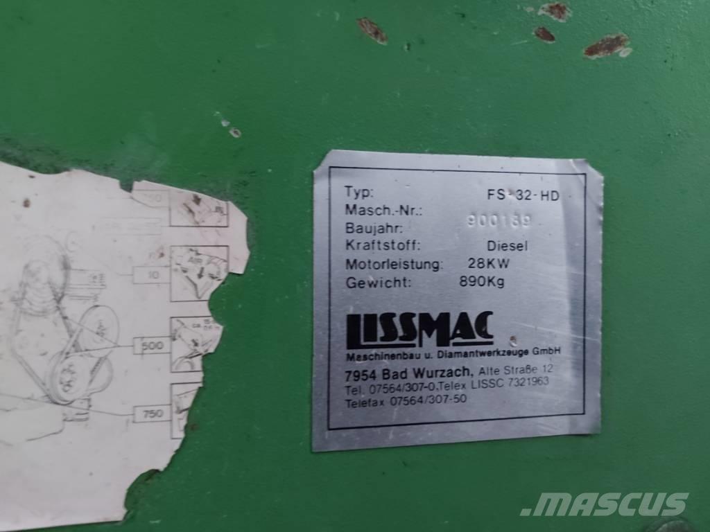 Lissmac FS 32 HD Rock and Concrete Saws