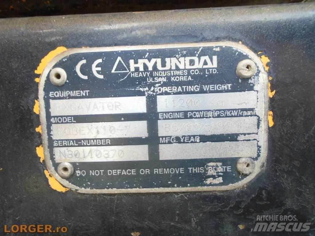 Hyundai Robex 110-7 Crawler excavators