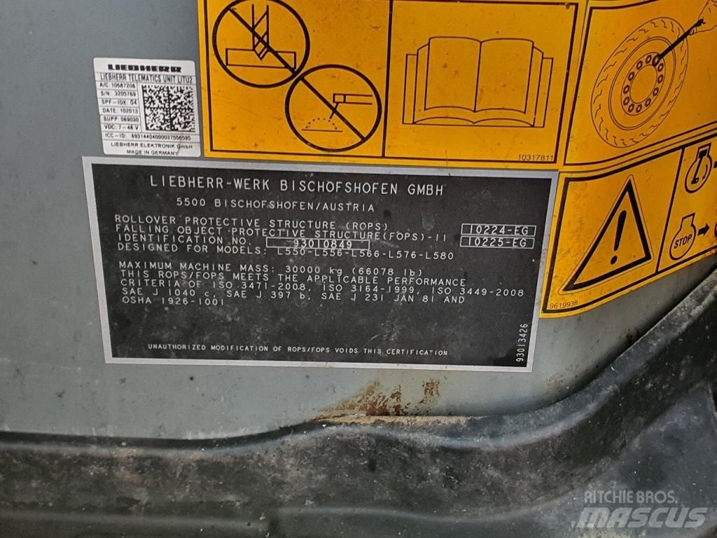 Liebherr L 550 CAB Cabins and interior
