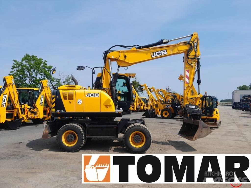 JCB JS 145 W Wheeled excavators