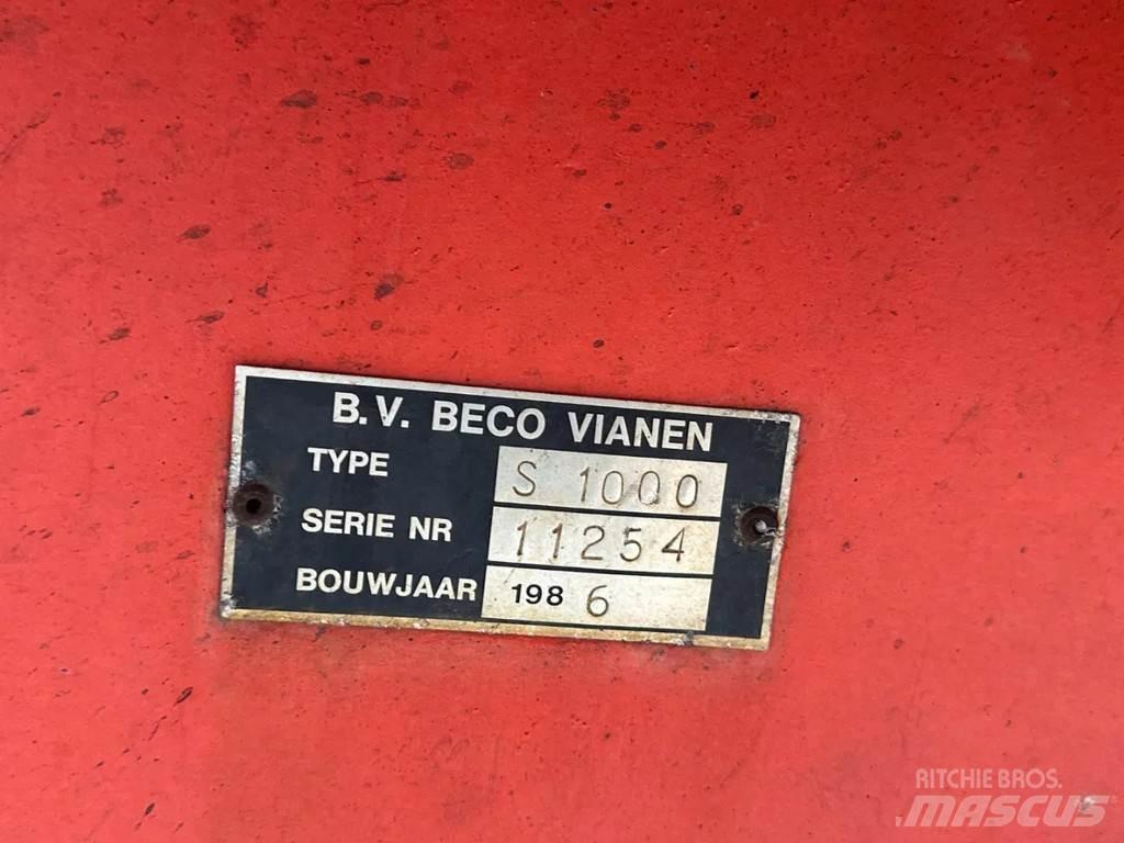 Beco S 1000 Utility machines