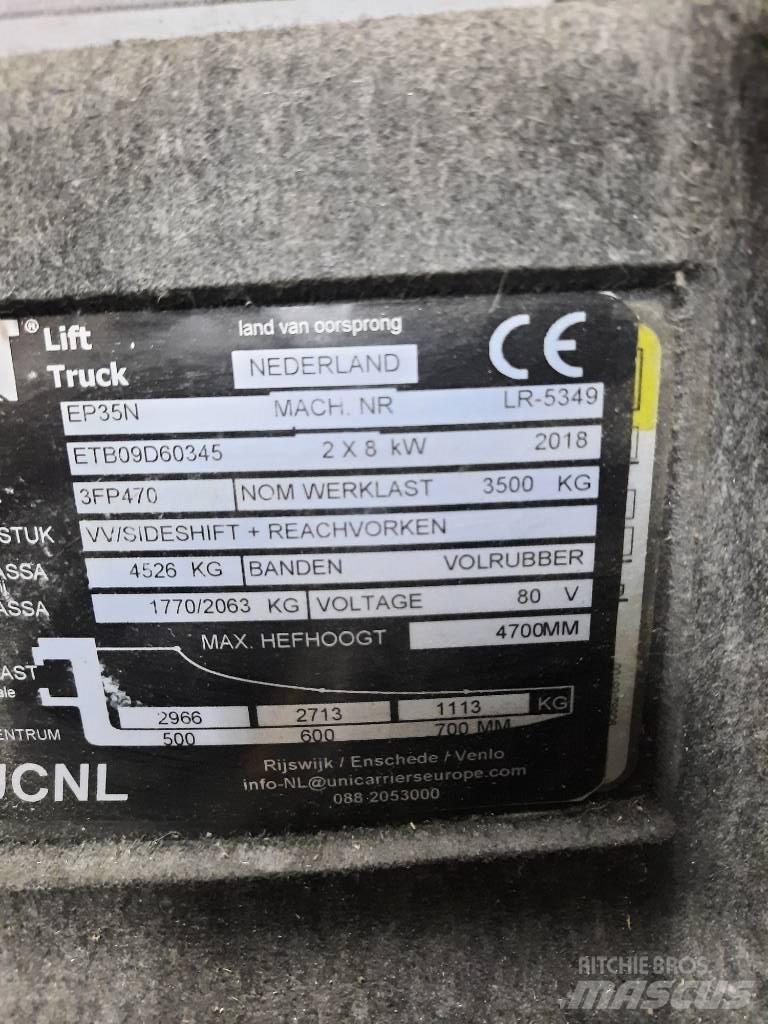 CAT EP35N Electric forklift trucks