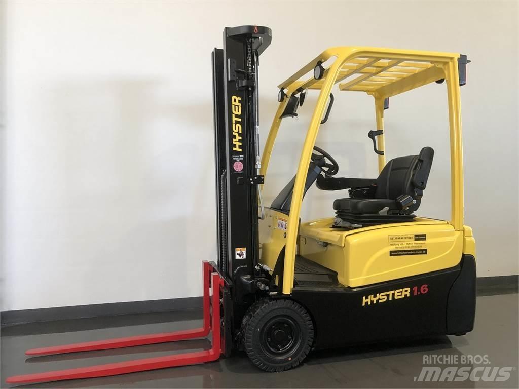 Hyster J1.6XNT MWB Electric forklift trucks