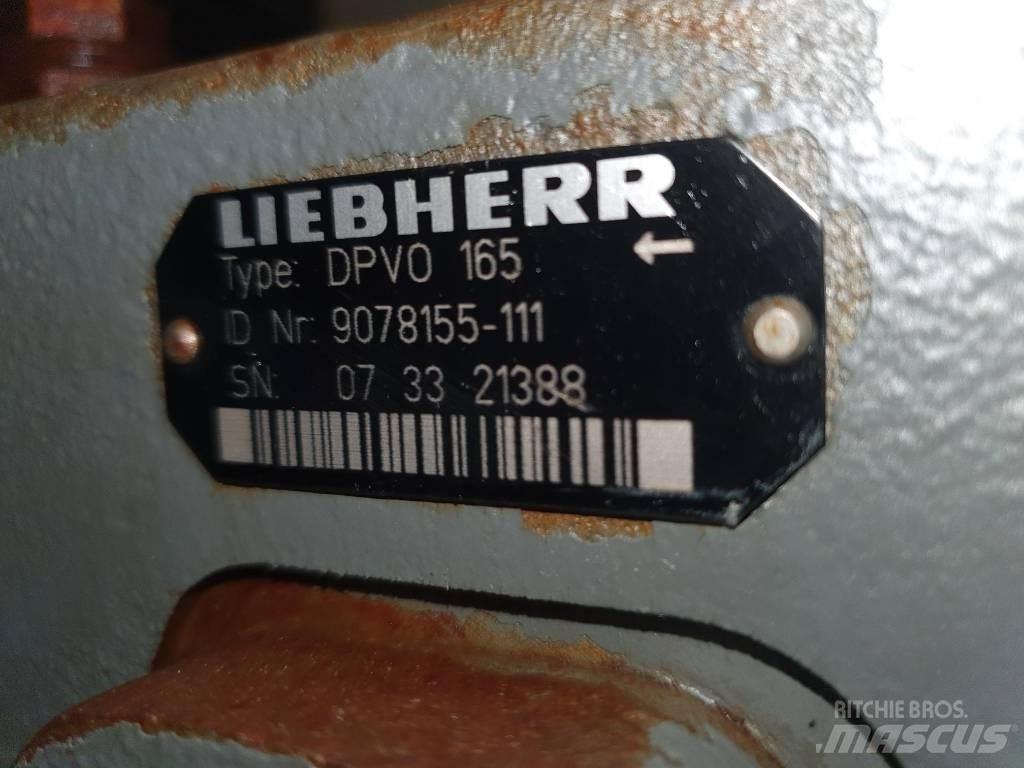 Liebherr DPVO165 Hydraulics