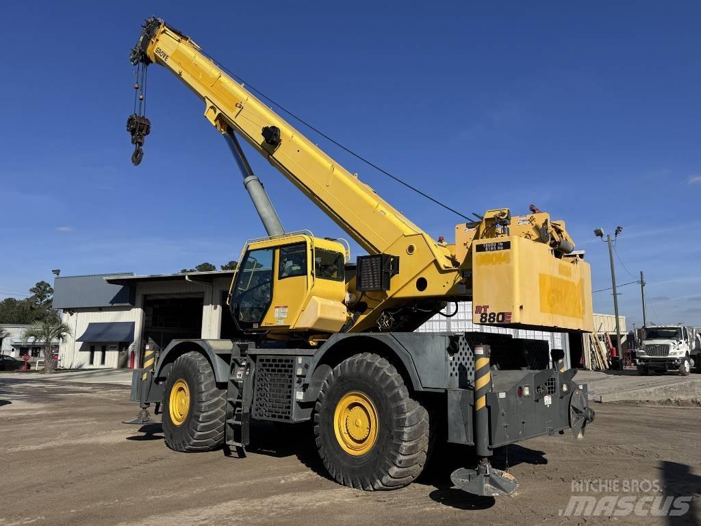 Grove RT 880 E Rough terrain cranes
