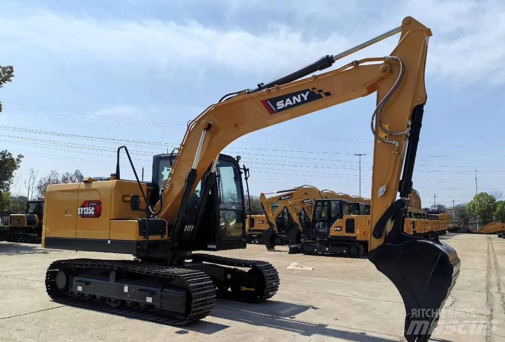 Sany SY 135 Crawler excavators