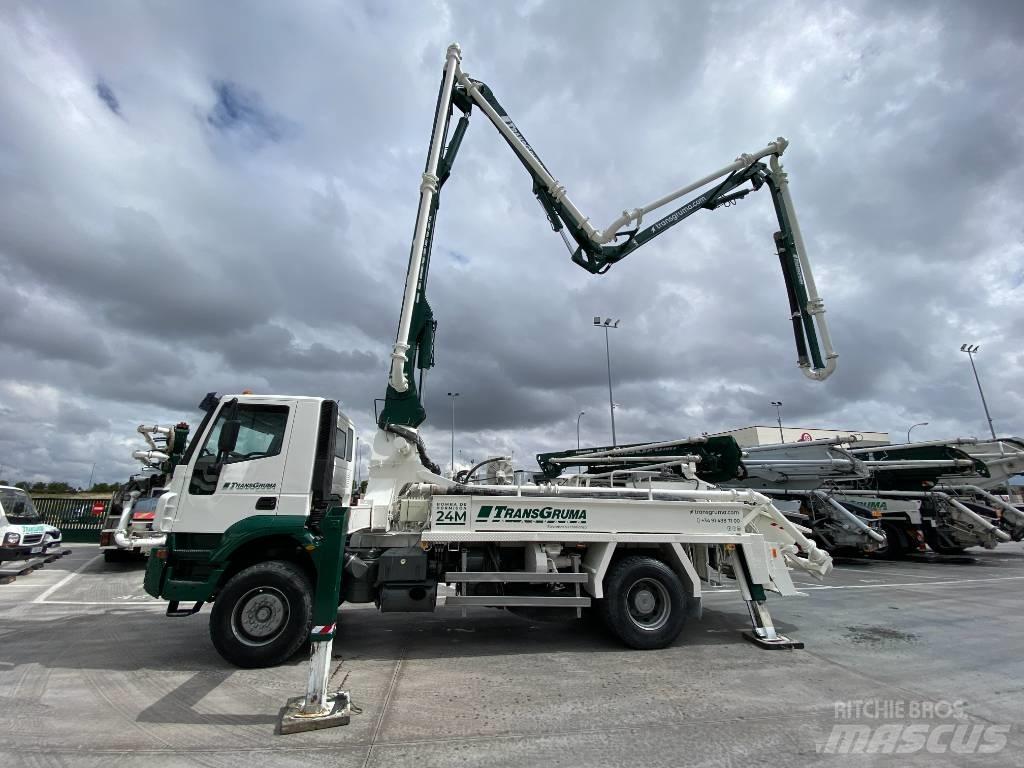 Junjin JS-Z2511 24M Concrete distribution booms