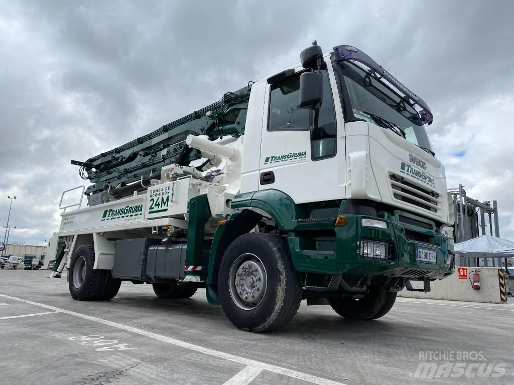 Junjin JS-Z2511 24M Concrete distribution booms