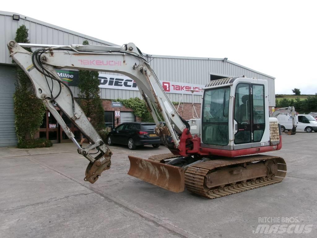 Takeuchi TB 175 Mini excavators  7t - 12t