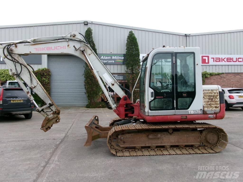 Takeuchi TB 175 Mini excavators  7t - 12t