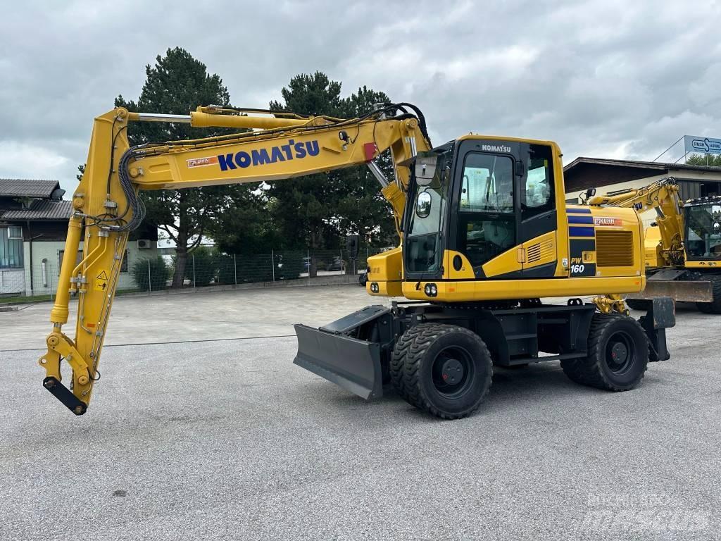 Komatsu PW 160-11EO Wheeled excavators