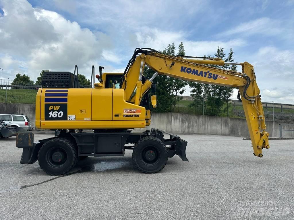 Komatsu PW 160-11EO Wheeled excavators