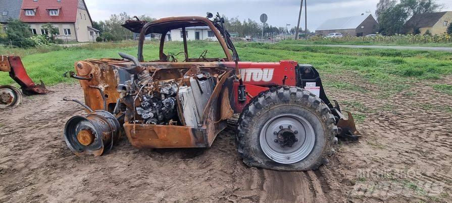 Manitou MLT 741 fork Backhoes