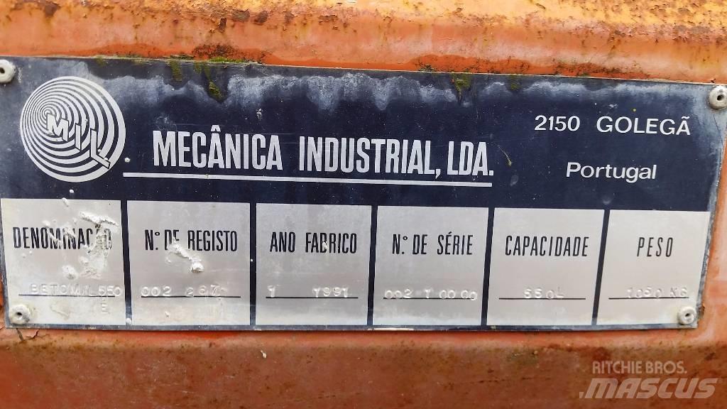  Betomil 550 L Concrete/mortar mixers