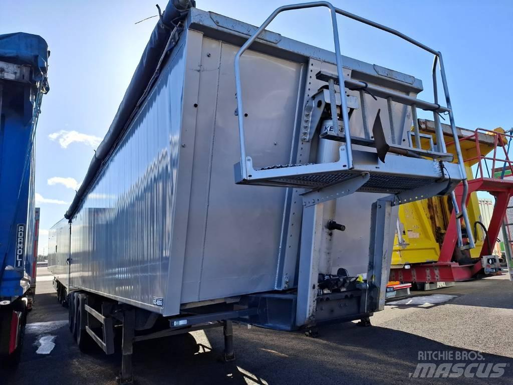 Kel-Berg 52m3 Skip loader semi-trailers