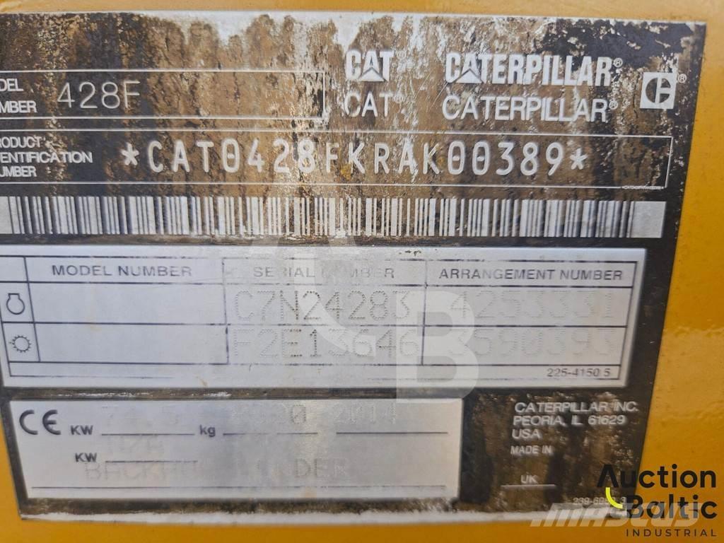 CAT 428 F Backhoe