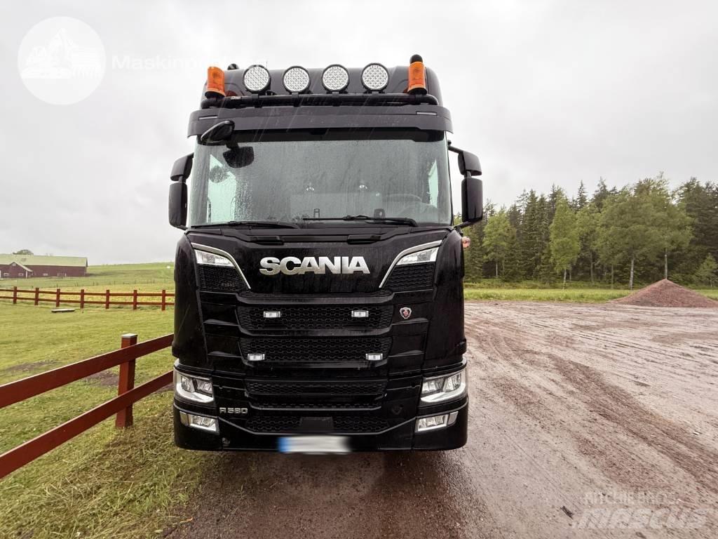 Scania R 580 Timber trucks