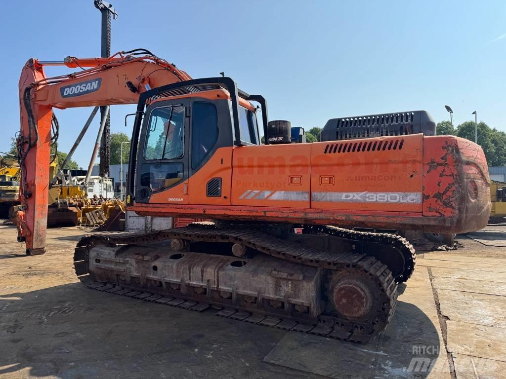 Doosan DX 380 LC Crawler excavators