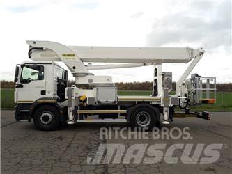 Palfinger P 370 KS Truck mounted platforms