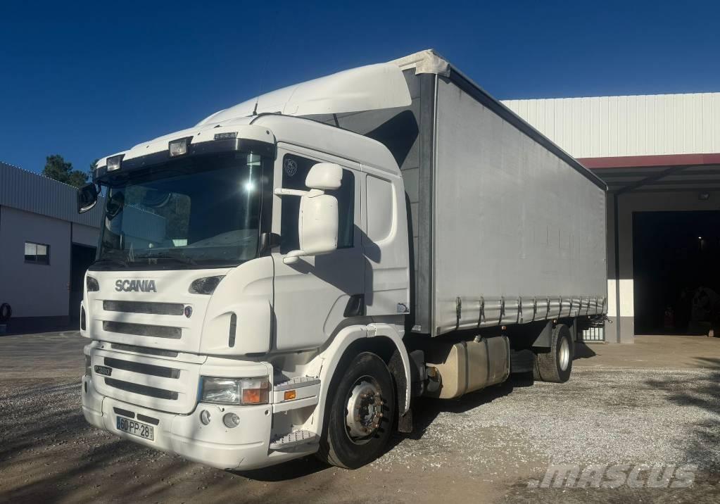 Scania P 380 Curtain sider trucks
