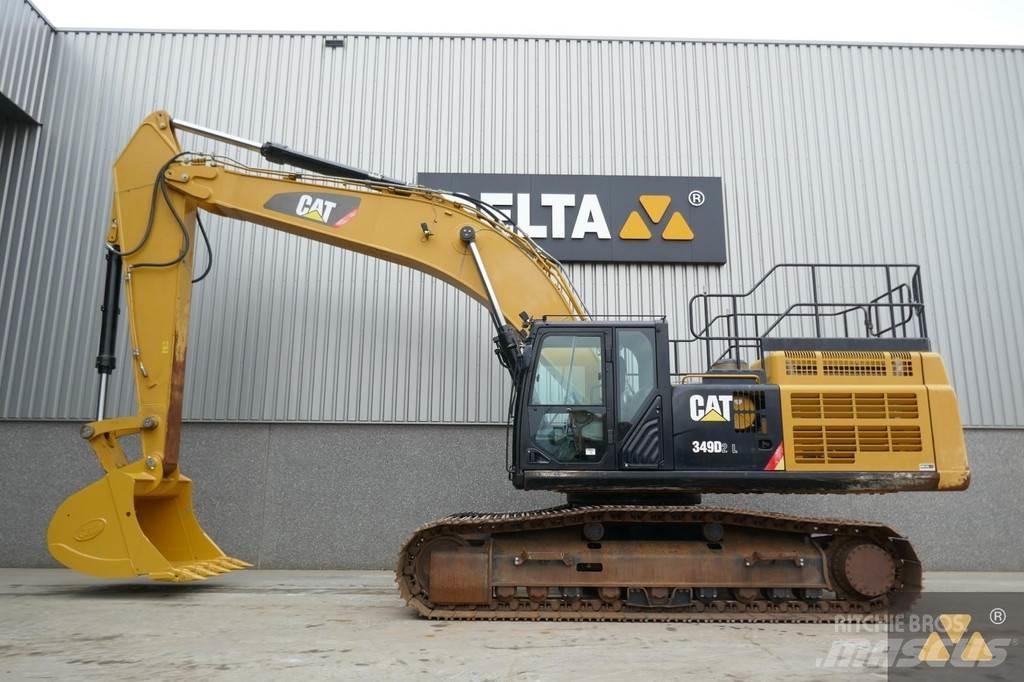CAT 349D2L Crawler excavators
