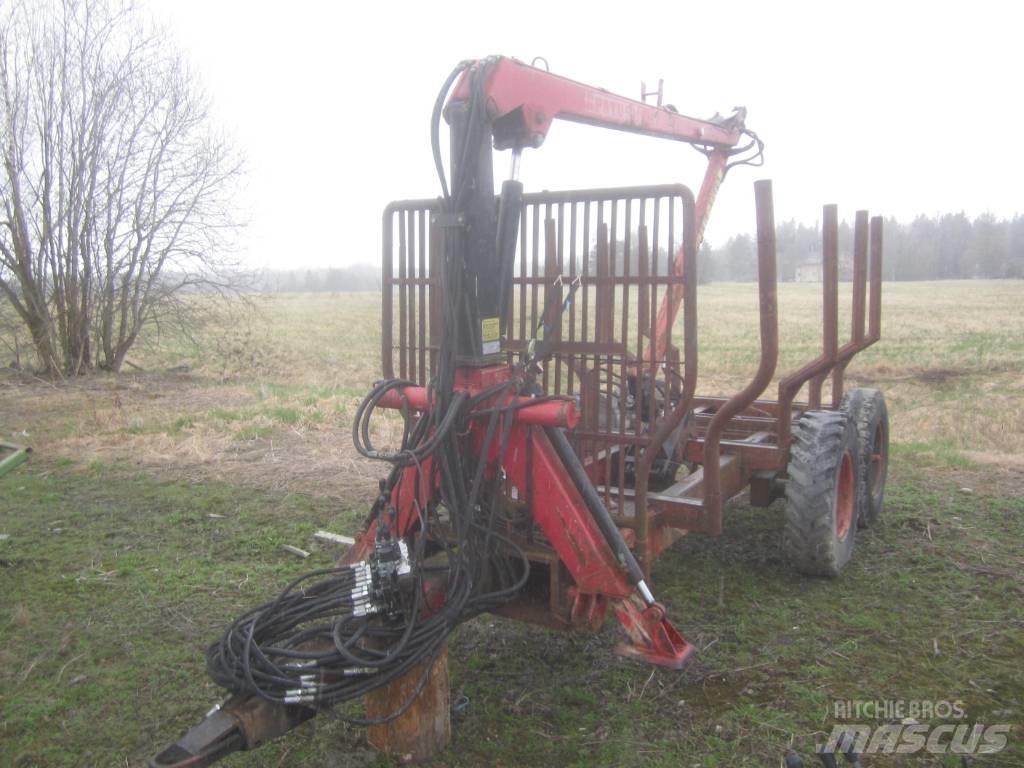 Patu 500 + Metsäkärry Forest trailers