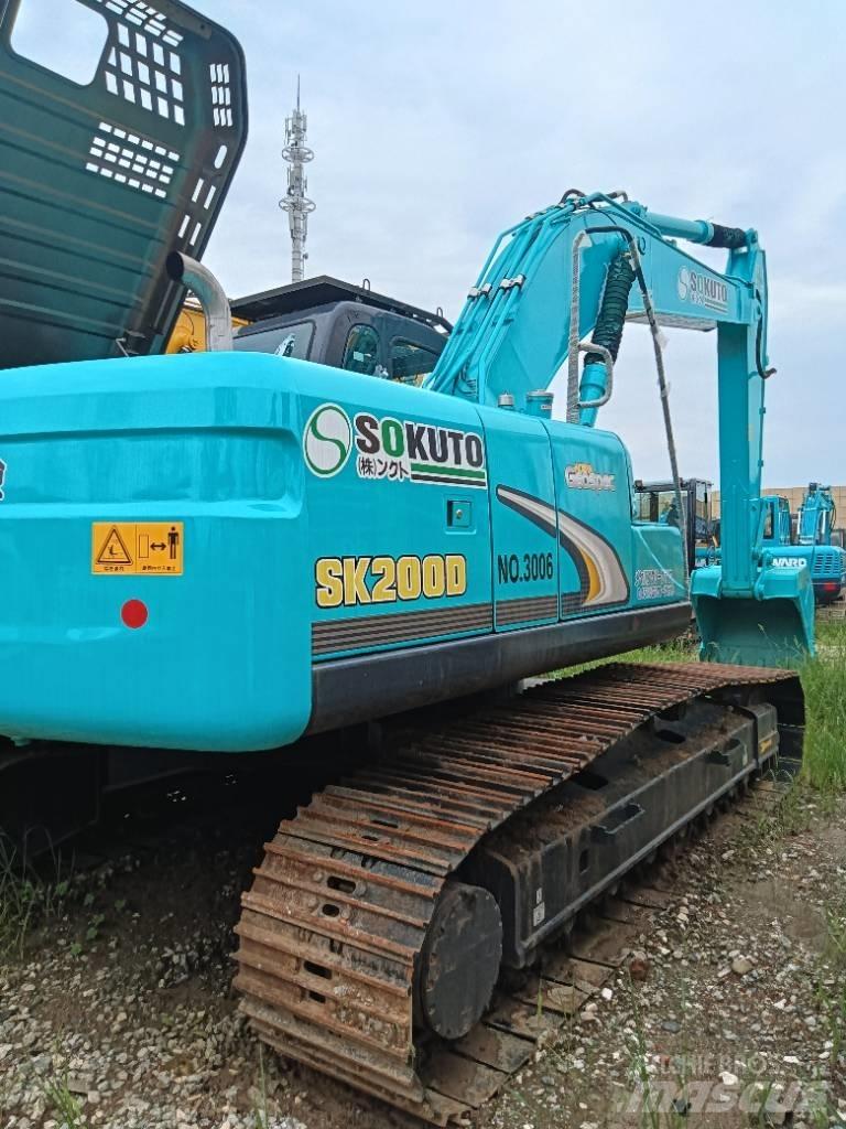 Kobelco SK 200 Mini excavators  7t - 12t