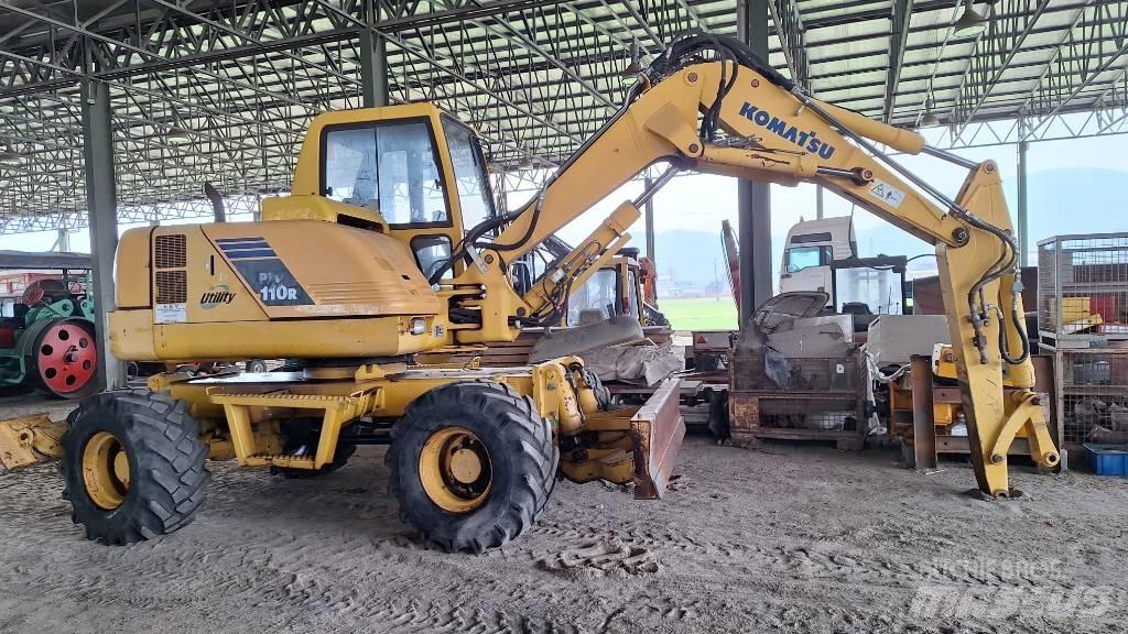 Komatsu PW 110 Wheeled excavators