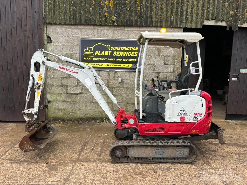 Takeuchi TB 216 Mini excavators < 7t (Mini diggers)