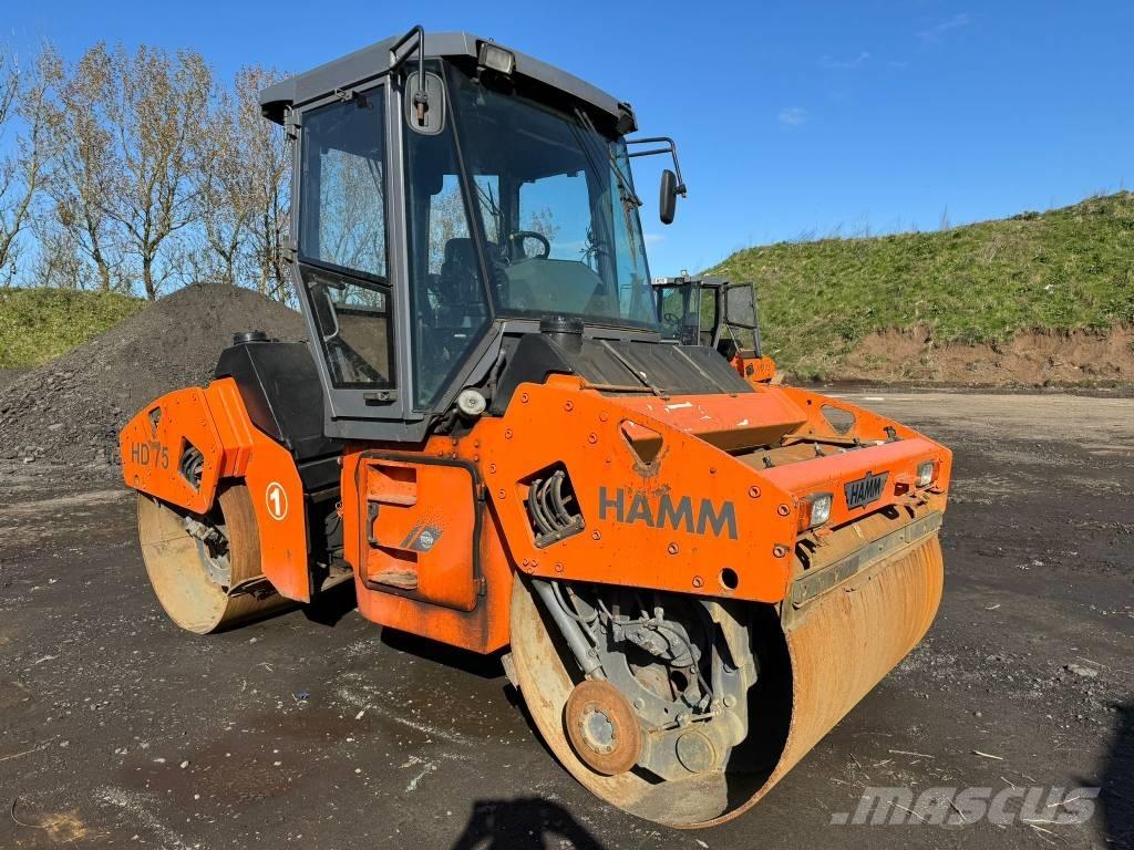 Hamm HD 75 Twin drum rollers