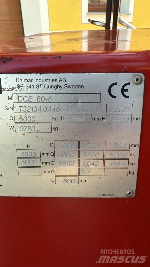 Kalmar DCE 60-6 Diesel trucks