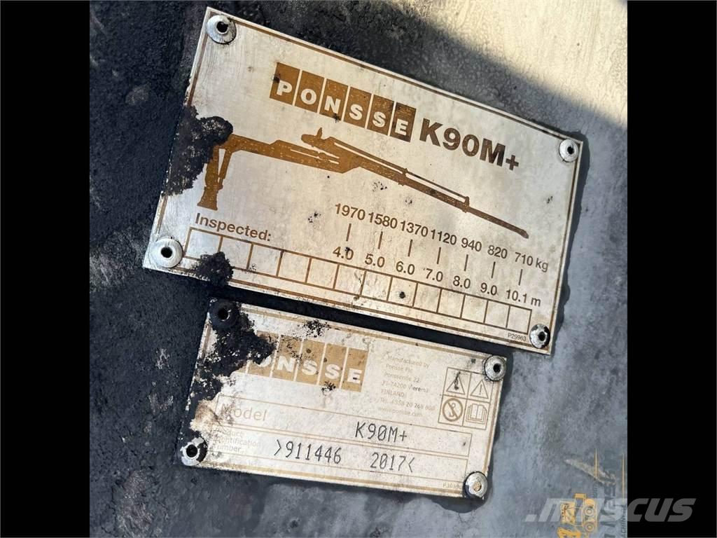 Ponsse K90M+ Loader cranes