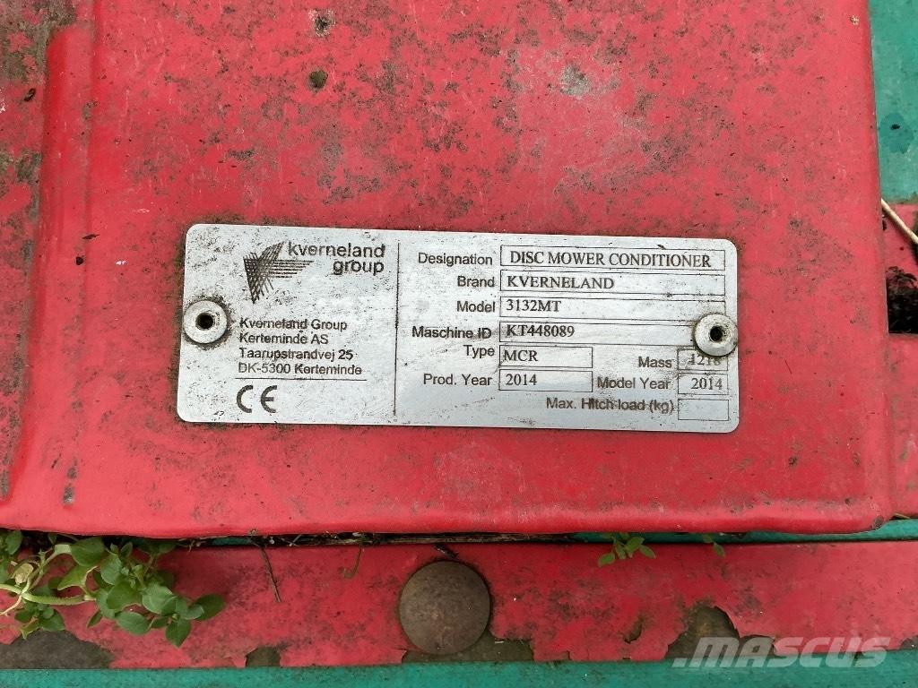 Kverneland 3132 MT Mower-conditioners