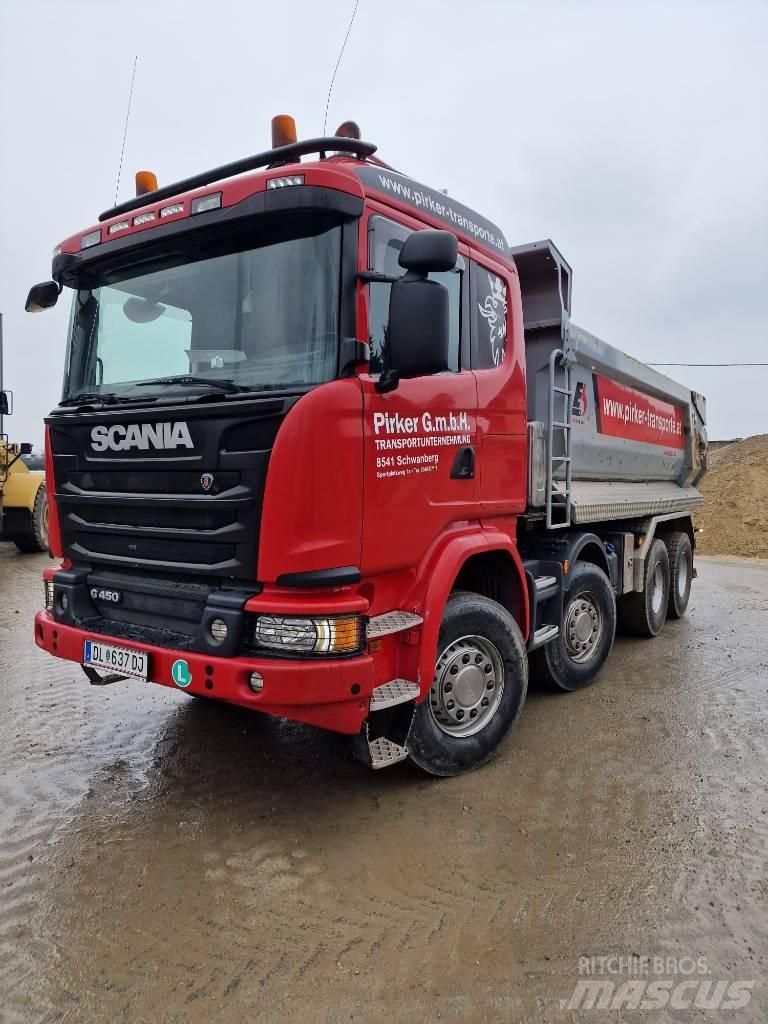 Scania G 450 Tipper trucks