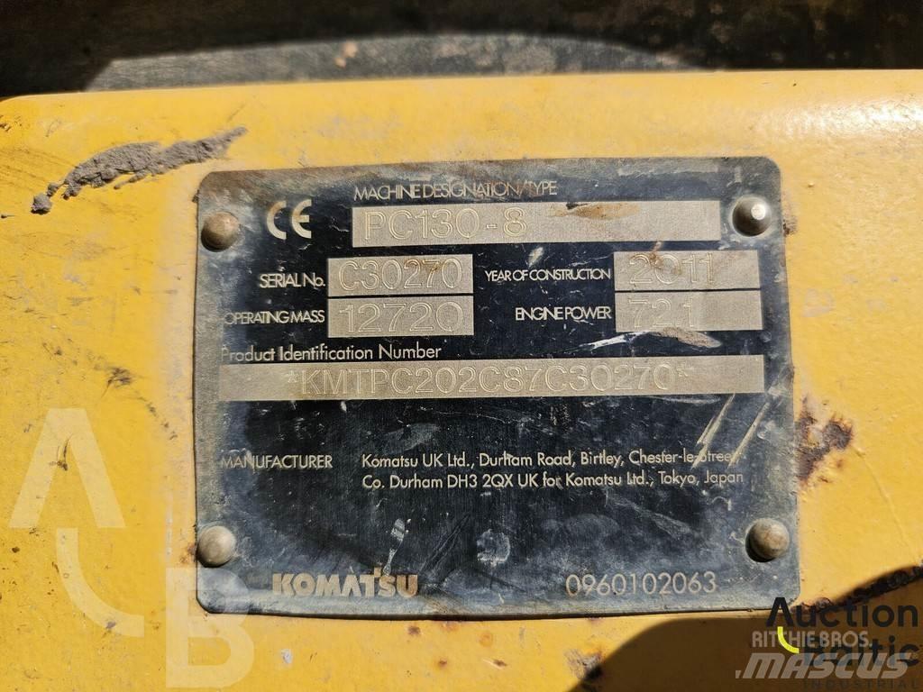 Komatsu PC130-8 Crawler excavators
