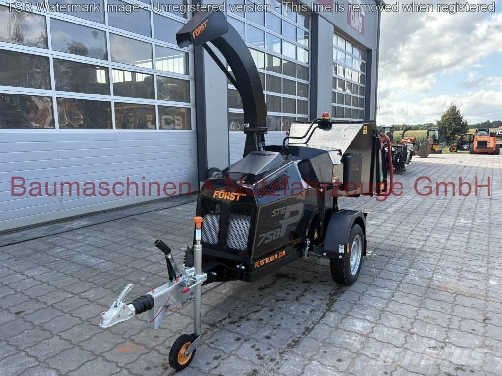  Först ST6P -werkneu- Wood chippers