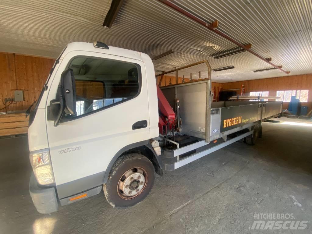 Mitsubishi Canter Truck mounted cranes
