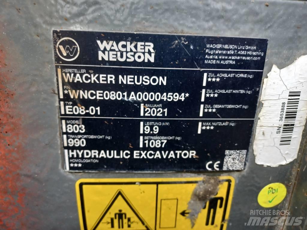 Wacker Neuson 803 Crawler excavators