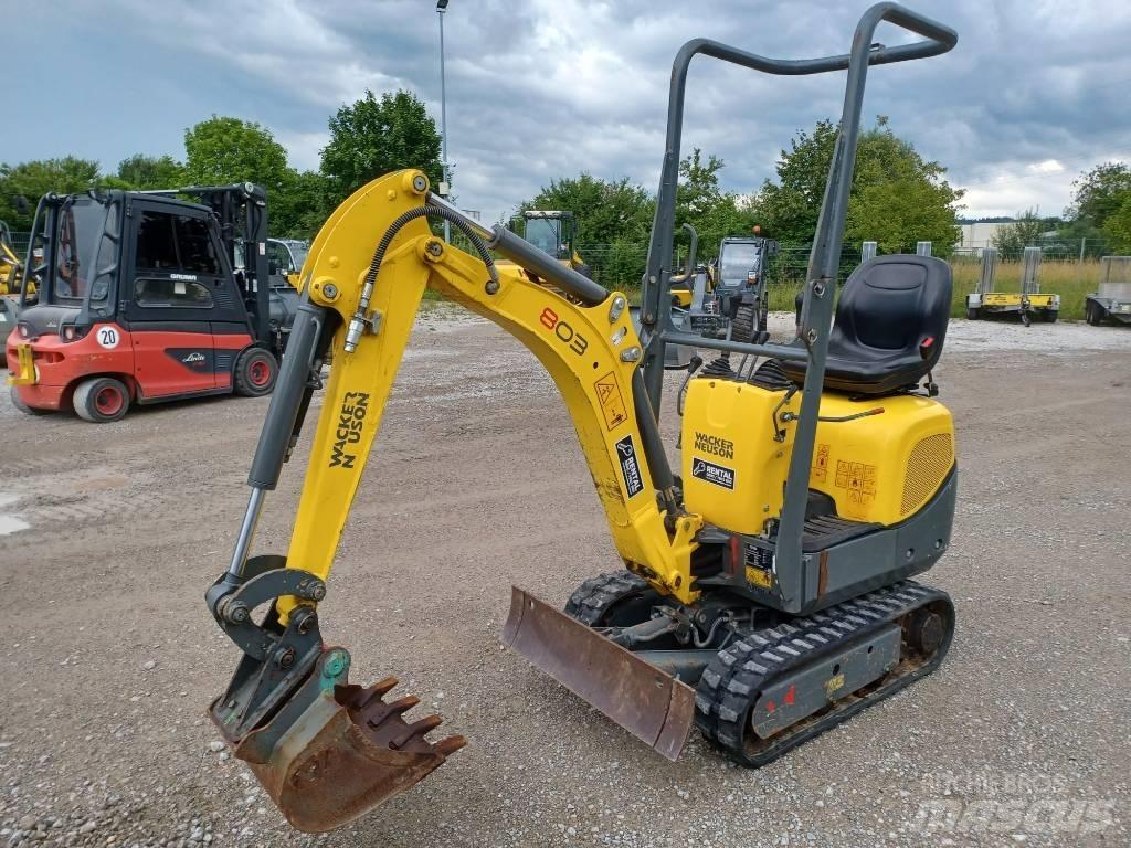 Wacker Neuson 803 Crawler excavators