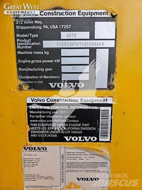 Volvo G976 Graders