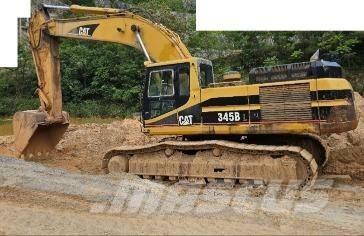 CAT 345 B L Crawler excavators