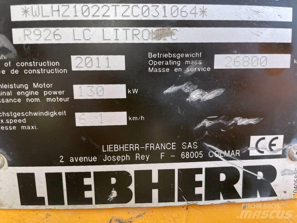 Liebherr R 926 LC Crawler excavators