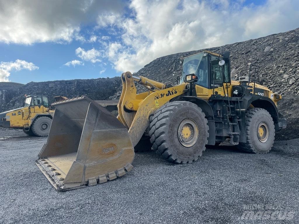 Komatsu WA500 Wheel loaders