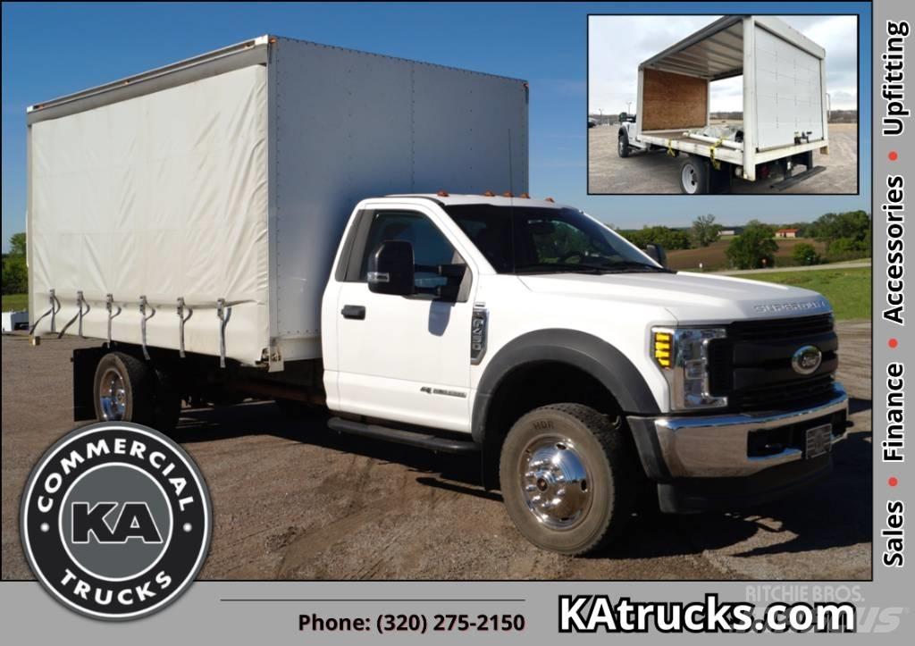 Ford F 450 XL SD Curtain sider trucks
