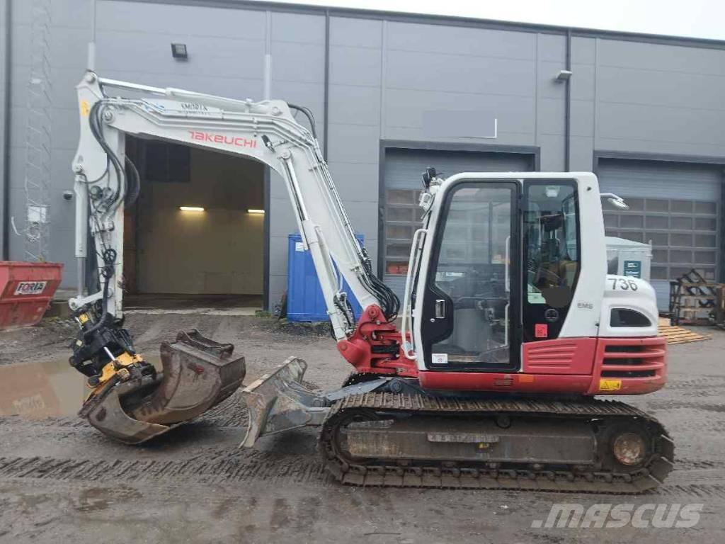 Takeuchi TB 290 Mini excavators  7t - 12t