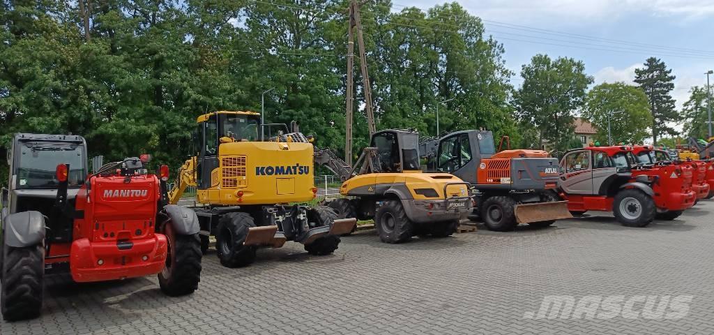 Atlas 140 W Wheeled excavators